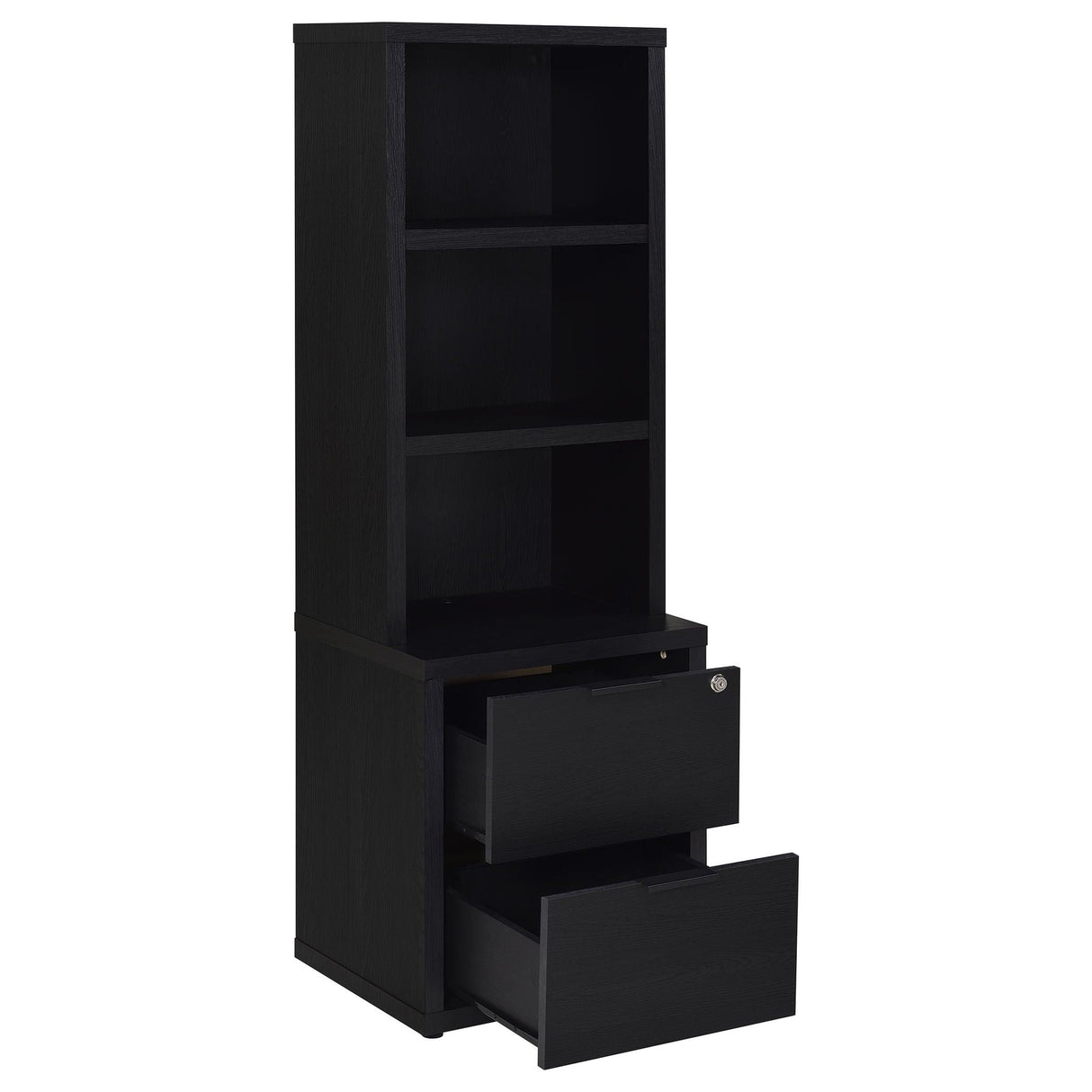Geary - 3 Piece Bedroom Set With Bookcase Headboard
