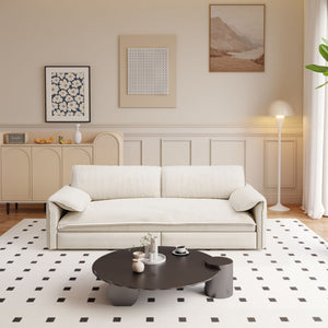 Queen Pull Out Sofa Bed With Side Storage