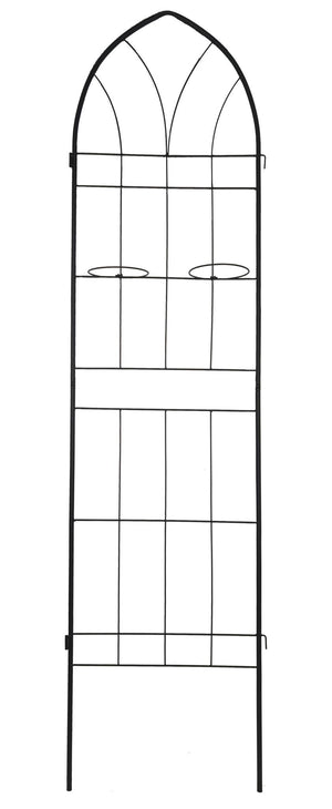 Metal Garden Trellis Rustproof Trellis For Climbing Plant, Outdoor Flower Support