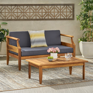 Aston Outdoor 4 Seater Chat Set with Cushions