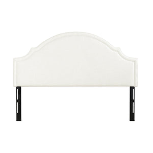 Catherine Upholstered King Headboard, Antique