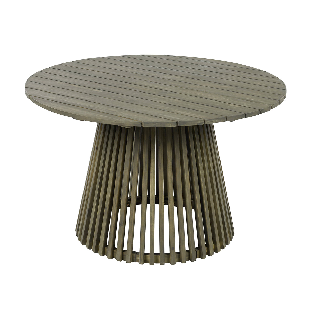 Patio Set Outdoor Acacia Wood Furniture Sets - Modern Club Chair Conversation Sets with Patio Dining Table