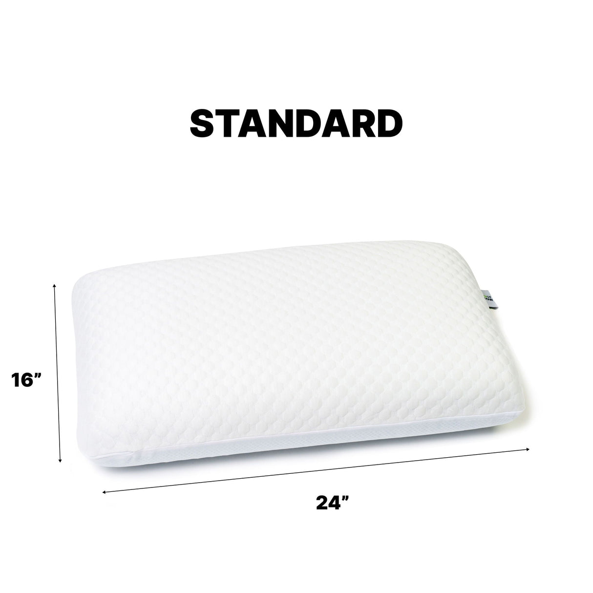 Ghostpillow Gel Memory Foam Pillow with Cooling Technology