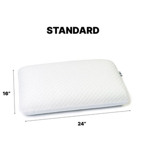 Ghostpillow Gel Memory Foam Pillow with Cooling Technology