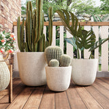 U_STYLE Lightweight MGO Planter Set of 3