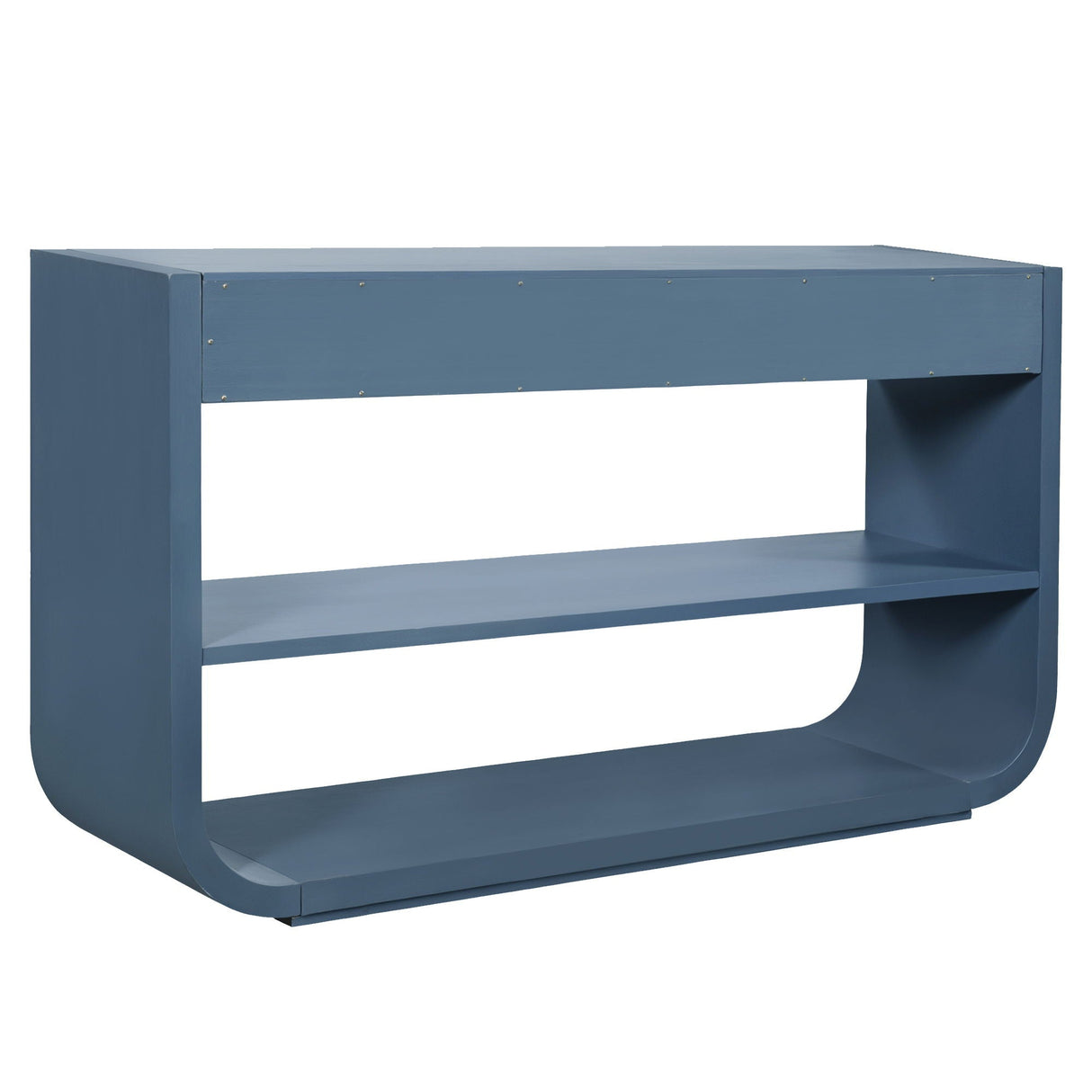 Console Table With 3 Soft Close Drawers & 2 Open Shelves