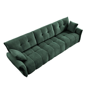 3-Seater Sofa Set with Pillows - Premium Chenille Design