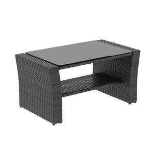 Modern Patio Set With Table And Cushions
