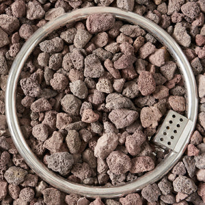 Round Iron Fire Pit With 40, 000 Btu