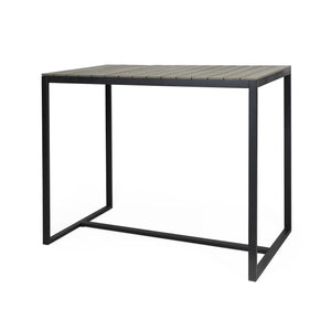 Ernesto - Outdoor Industrial Acacia Wood Bar Table