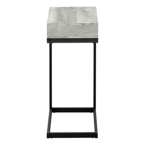 Accent Table, C - Shaped Contemporary Elegant Desig