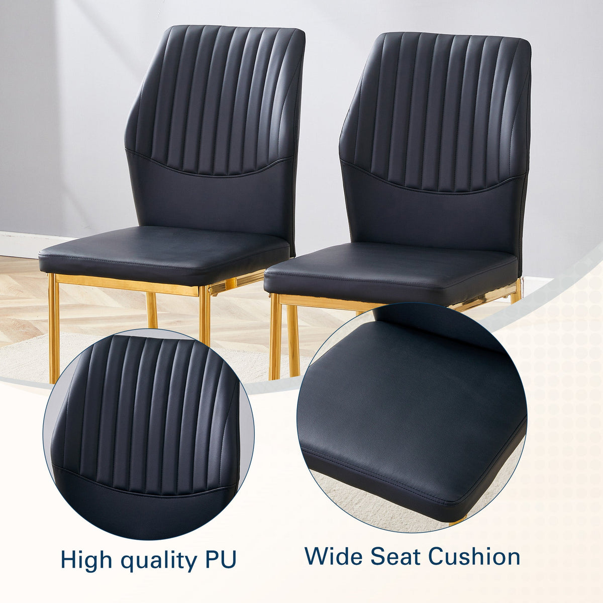 4-Piece Set of Premium Seating for Dining