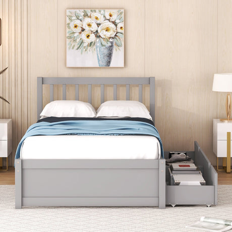 The Modern Storage Twin Bed Frame – Streamlined Design Meets Practical Elegance