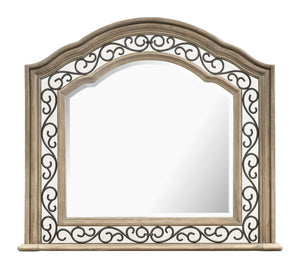 Marisol - Shaped Mirror - Fawn