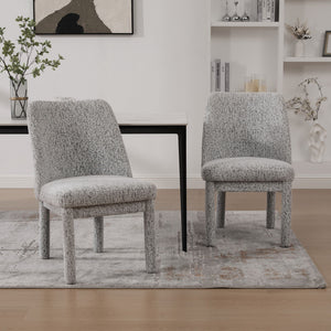 Wide Minimalist Dining Chair