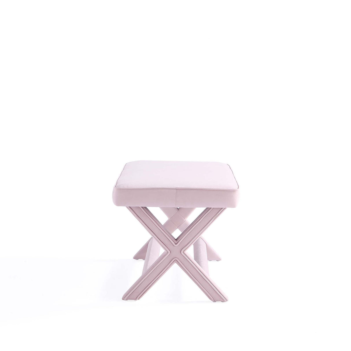 Abigail - Accent Bench With Piped Cushion