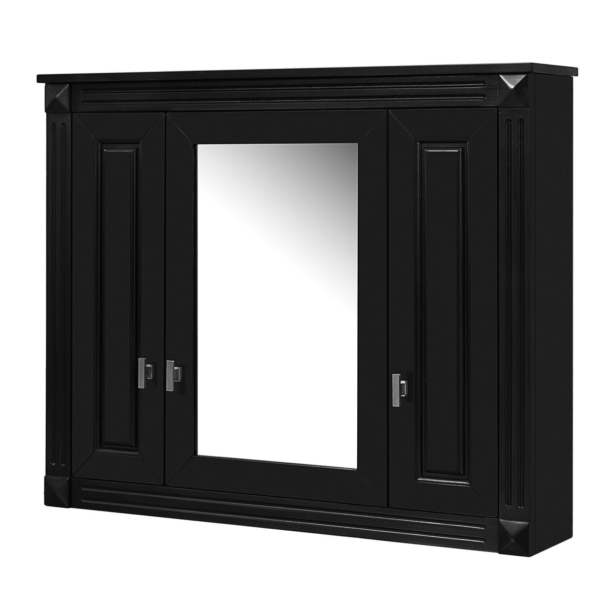 Wall Mounted Bathroom Cabinet With Mirror And 5 Shelves