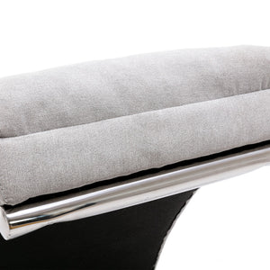 Massage Chaise Lounge Indoor With Remote Control, Ergonomic Electric Massage Lounger