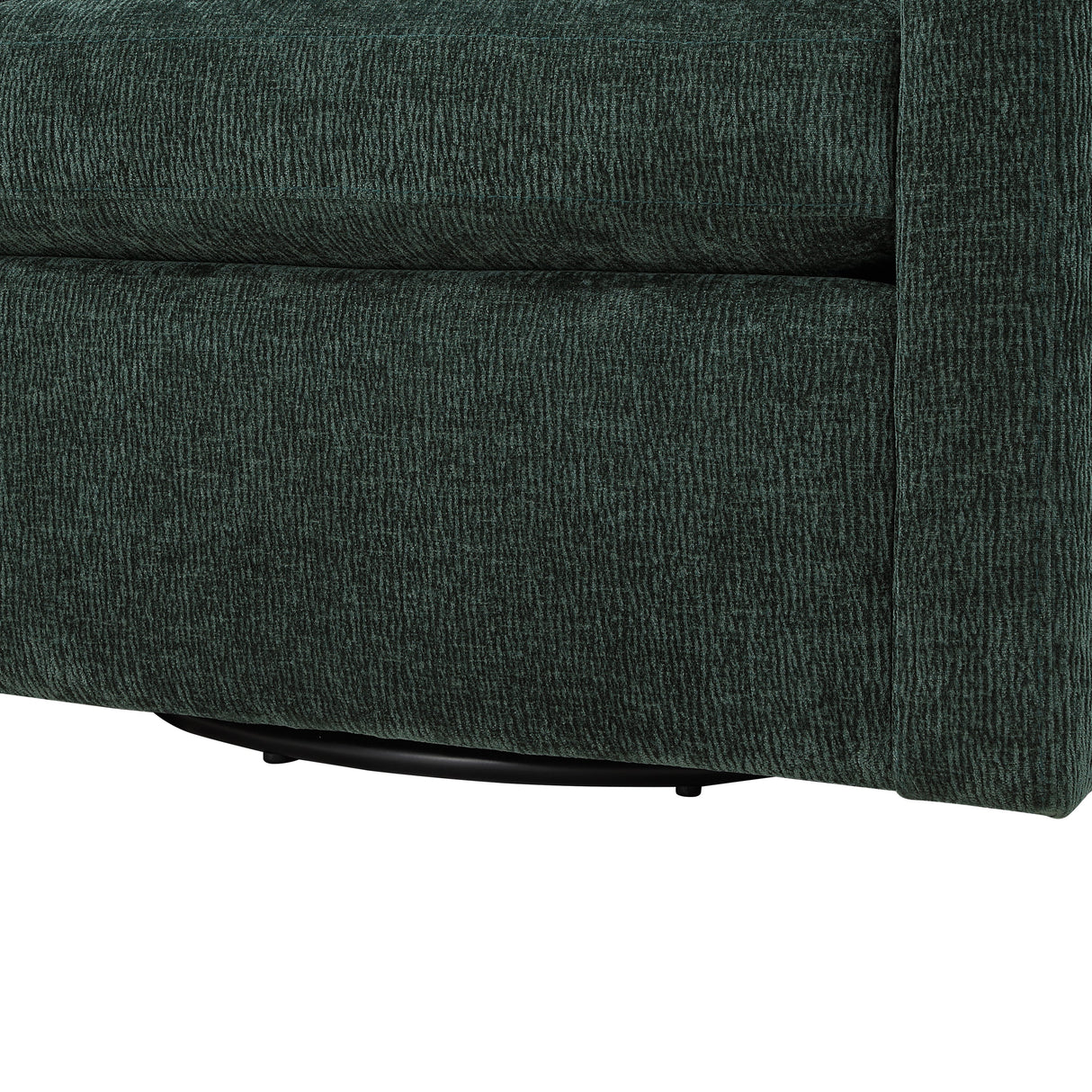 Sutton Light Grey Performance Fabric Swivel Barrel Chair