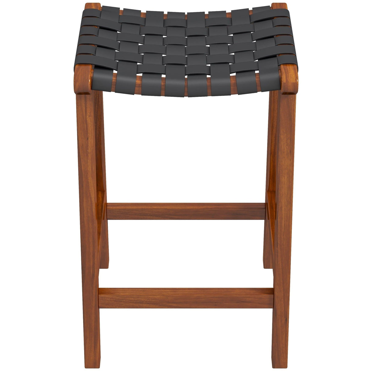 James - Mid-Century Modern Genuine Counter Stool