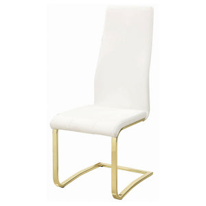 Montclair Upholstered Dining Side Chair White (Set of 4)