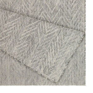 Sunshine - 5'3" X 7'3" Indoor, Outdoor Area Rug - Silver