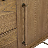 Sideboard with USB Charging Ports, 2 Drawers and 2 Doors