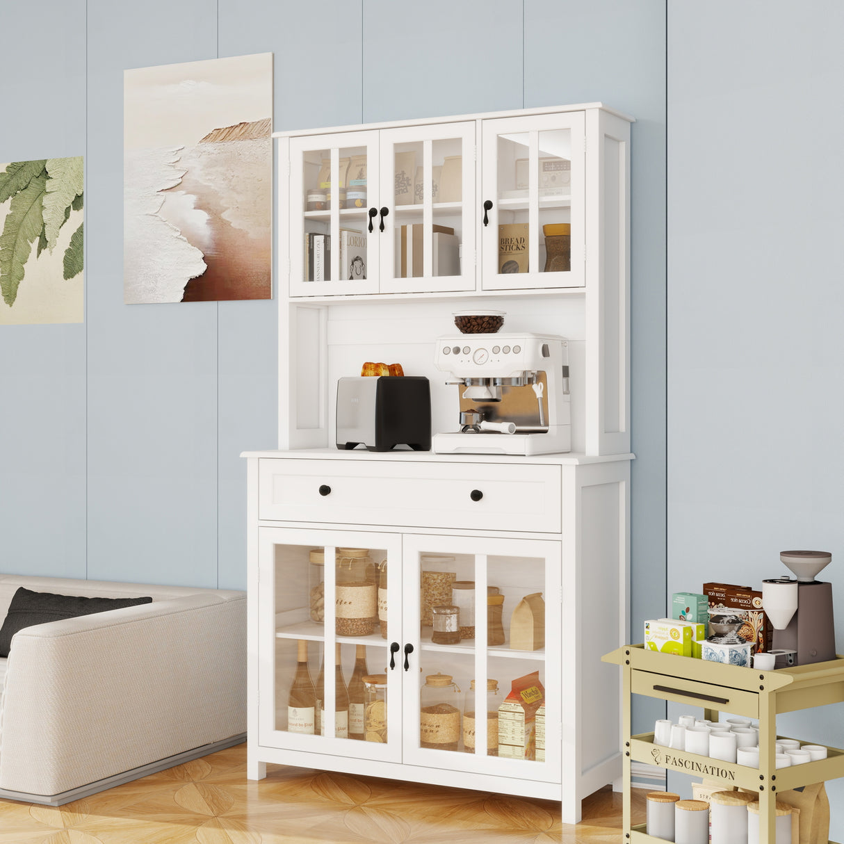 71'-Pantry-Storage-Cabinet--White-Storage-Cabinets