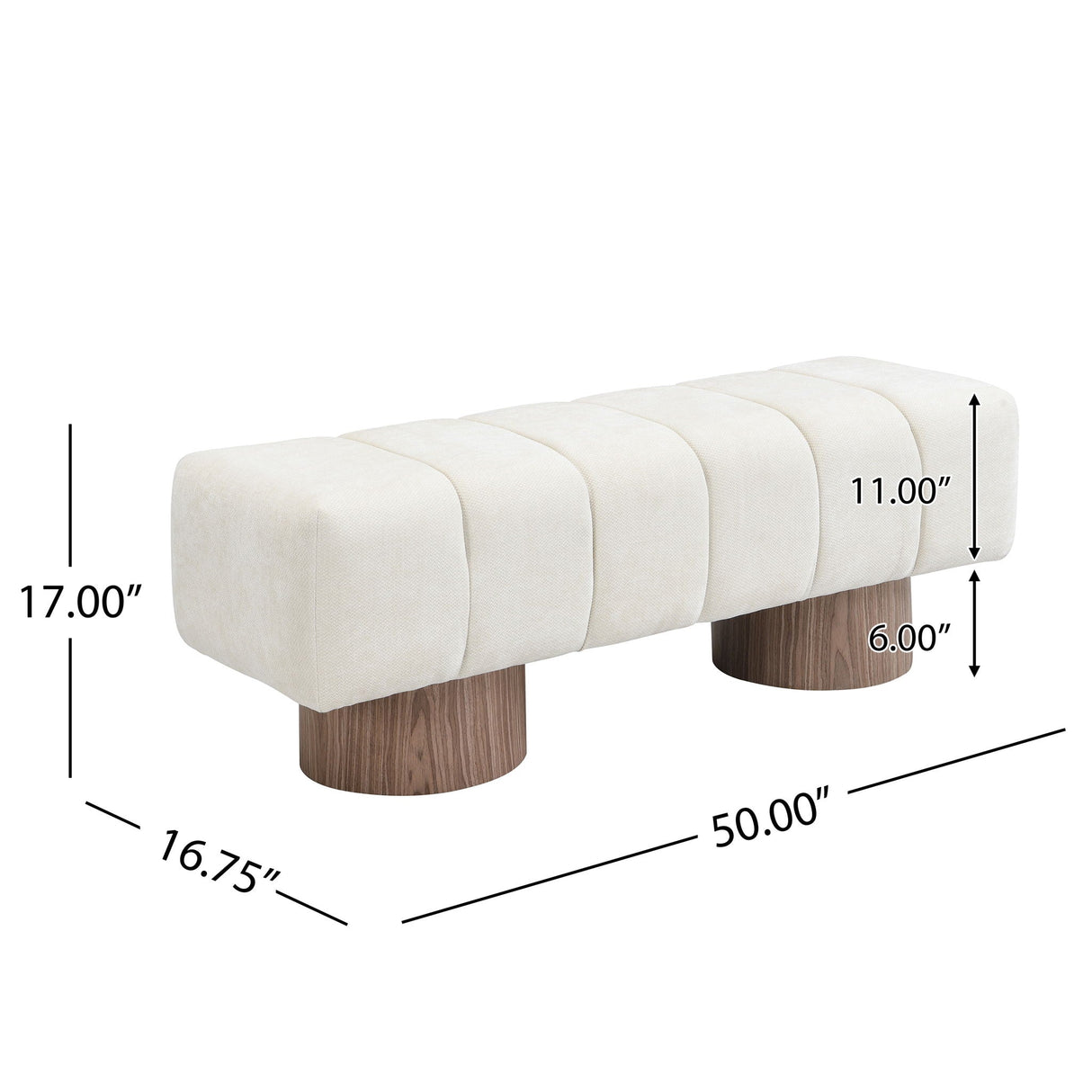 Upholstered Dining Bench for Dining Room