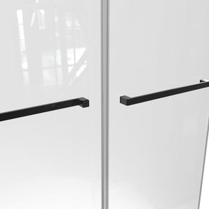 60"W x 75"H Double-Sliding Shower Door