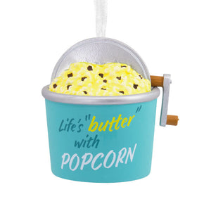 Old Fashioned Popcorn Machine Ornament