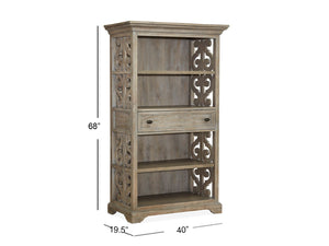Tinley Park - Bookcase - Dove Tail Gray