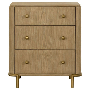 Arini 4-piece California King Bedroom Set Cream and Sand Wash