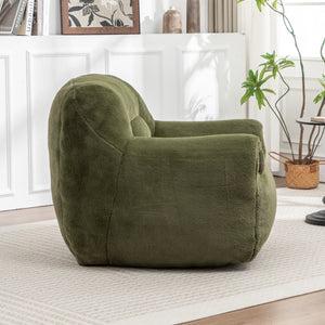 Comfy Faux Fur Bean Bag Chair