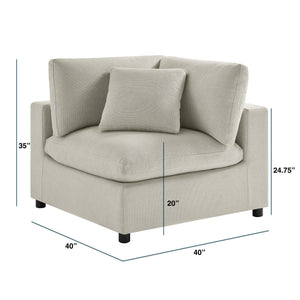 Cassandra - Corner Wedge Chair