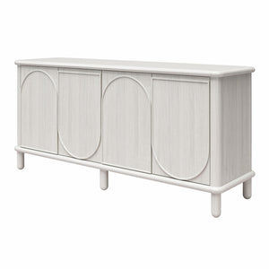 Selena - Credenza - Rustic White