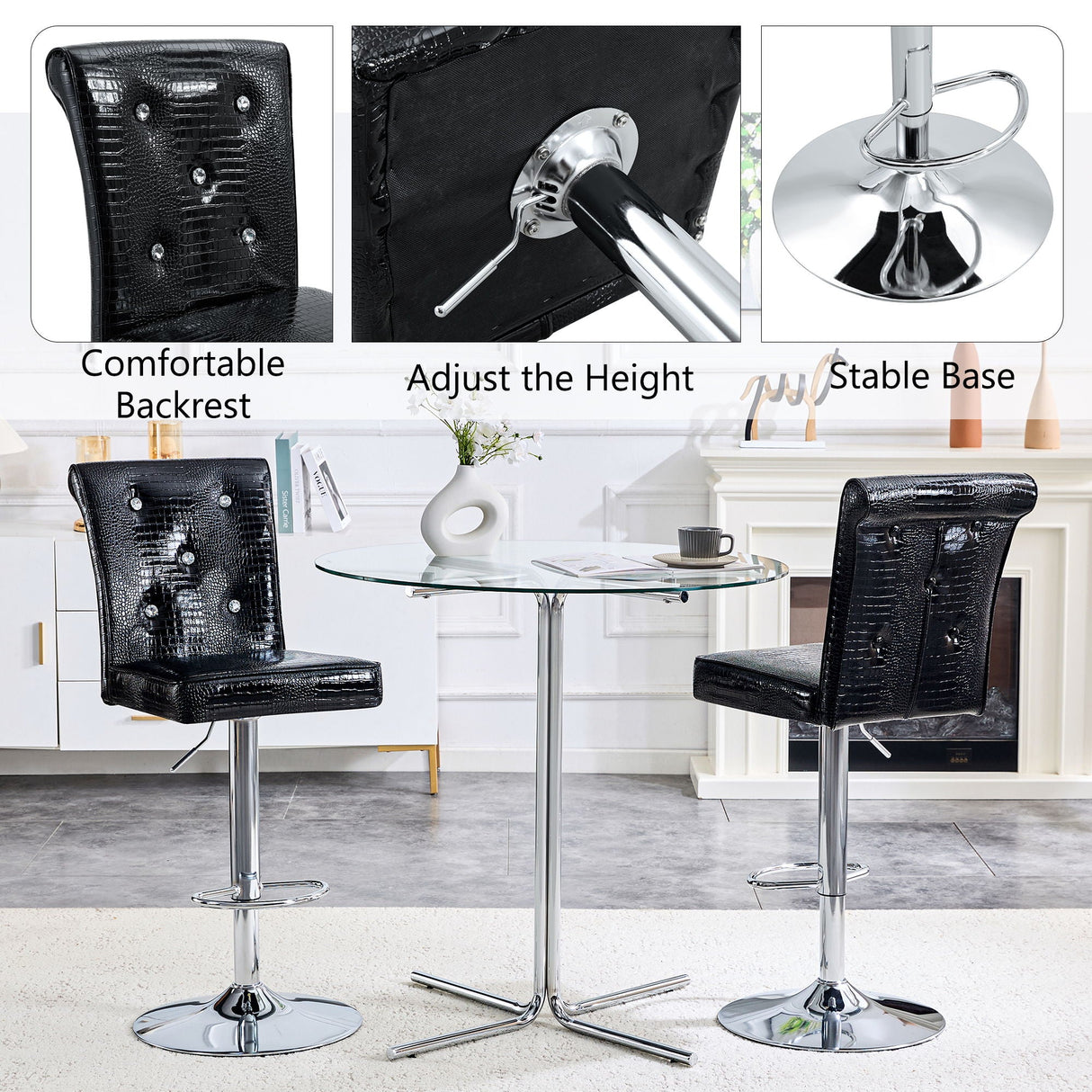 Lift Chairs For Dining Room Seating (Set of 2)