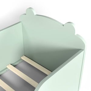 Toddler Floor Bed Frame, Bear Shape Cot Bed for Boys and Girls Ages 3-6