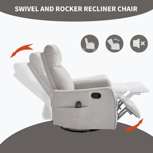 Comfortmax Swivel and Rocking Recliner