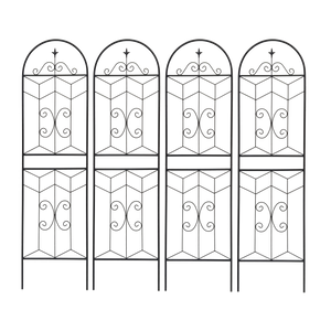 4 Pack Metal Garden Trellis