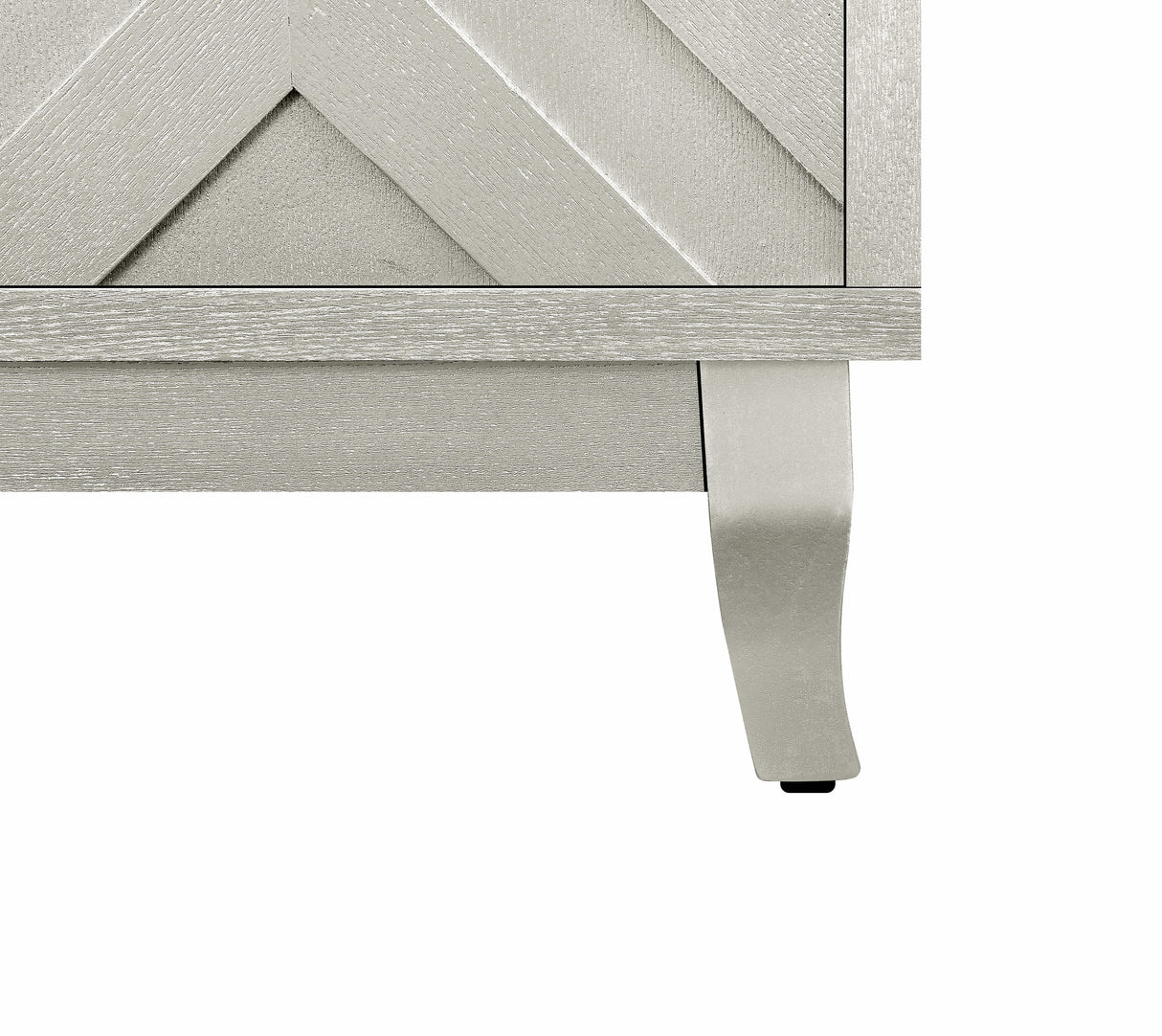 Chevron 4-Door Sideboard Cabinet