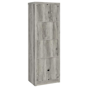 Conifer - 3 Shelf Media Tower - Gray