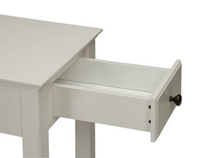 Bertie White Accent Table