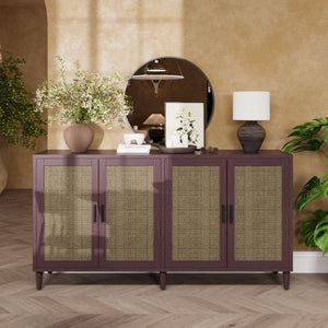 Buffet Cabinet With Adjustable Shelves For Kitchen