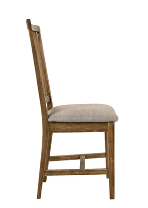 Wallace II Side Chair (Set of 2) - Oak / Tan