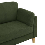 The Oliver Compact Elegance Upholstered Sofa