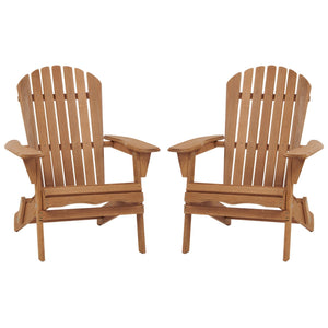 Oversize Outdoor Folding Adirondack Chair, Patio Chair For Garden