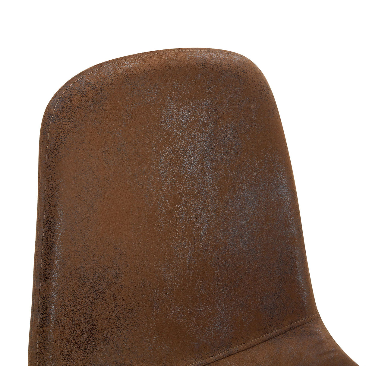 (Set of 4) Backrest AndTransfer Legs Chairs Adding A Touch Of Elegance To Minimalist And Scandinavian Style Homes - Walnut