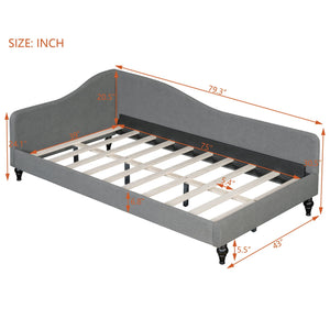 Modern L Shaped Daybed With Legs