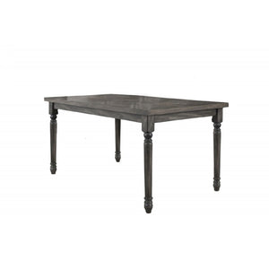 Rectangular Dining Table - Gray